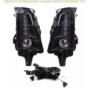 Pair LED DRL Daytime Running Light Fog Lamp For Toyota Hiace Commuter 2019-2021 - Foto 1 di 3