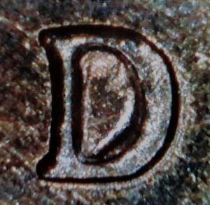 1985 D/D BU Washington Quarter 25C RPM Repunched Mint Mark Error - Picture 1 of 3