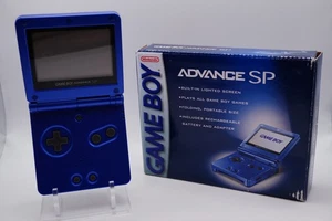 Nintendo Game Boy Advance SP | Azurite Blue | Boxed | Tested & Working | PAL - Picture 1 of 8