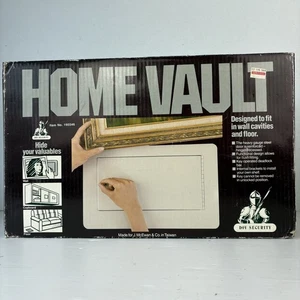 Home Security Box Hidden in Wall Cash Jewelry Floor Safe with Key. - Bild 1 von 6
