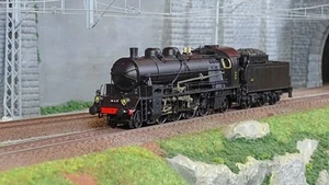 Ree Modeles MB156 Locomotive à vapeur 2-141 A 13, SNCF, CREIL, Noire - Picture 1 of 5