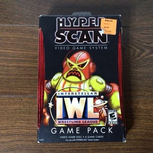 Hyper Scan IWL Interstellar Wrestling League Game Pack Disc And Cards New/Sealed - Picture 1 of 3