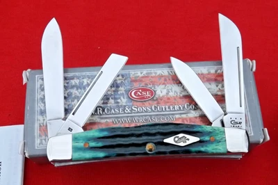 2012 Case XX Kentucky Bluegrass 64052 Congress Pocket Knife Diamond Shield N BOX - Image 1 of 4