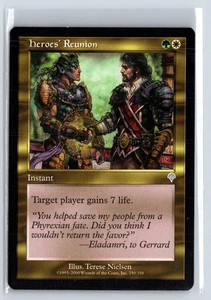 HEROES' REUNION – MTG Magic the Gathering Card – Invasion – Uncommon - Picture 1 of 6