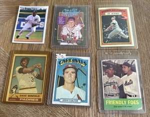 6- Carte tra cui un 1963 Topps #68 nemici amichevoli (Gil Hodges / Duke Snider) ok - Foto 1 di 2
