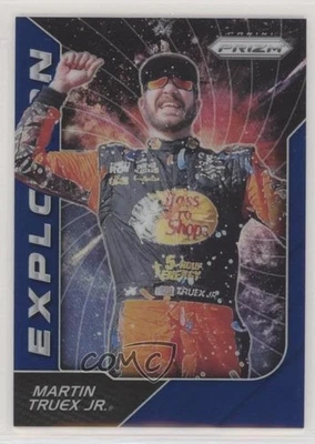 2018 Panini Prizm Explosion Blue Prizm /99 Martin Truex Jr #90 - Image 1 of 2