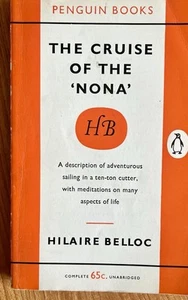The Cruise of the 'Nona', Hilaire Belloc, Penguin Books, #1327, 1st Thus 1958 - Bild 1 von 6