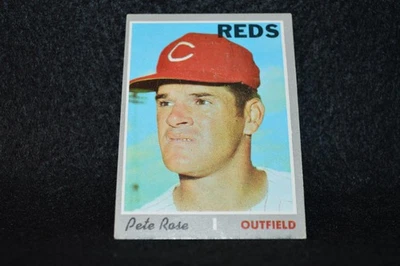 1970 Topps Baseball #580 Cincinnati Reds ~ ¡Pete Rose! Foto 1 de 4