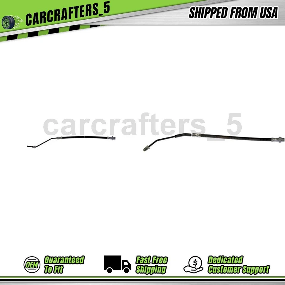 2 mangueras hidráulicas de freno trasero para BMW Z4 2003-2008 3,0 L Foto 1 de 4