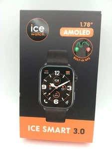 Ice-Watch Ice Smart 3.0 Black 1.78 AMOLED GPS – Schwarze Smartwatch mit Silikona - Bild 1 von 3