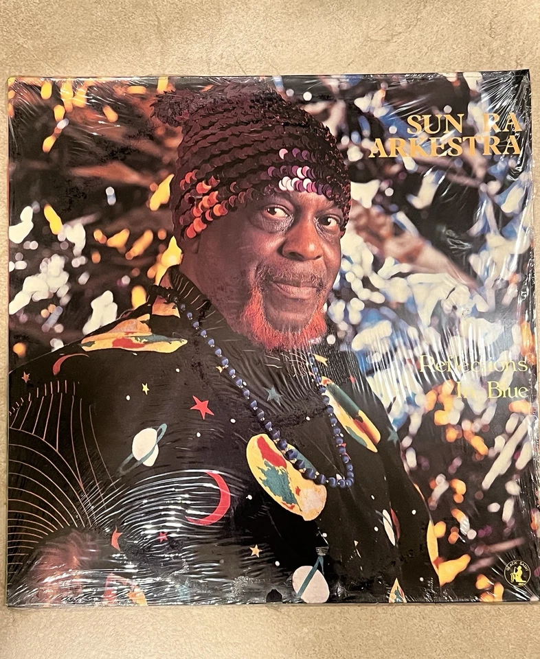 Sun Ra Arkestra Reflections in Blue 1987 Black Saint Italian Pressing Vinyl LP - Image 1 of 1