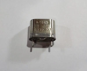 CR-7/U - 6370,37 KHz Radio Crystal - 0,050 pinów - CUR - MAR 313,8 - Zdjęcie 1 z 3