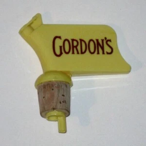 LIQUORE PUBBLICITARIO GIN secco GORDON London vintage anni 50 VERSATORE! - Foto 1 di 2