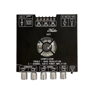 2.1 Kanal TPA3251 Digital Endstufe 220W*2+350W AUX Eingang USB Soundkarte - Bild 1 von 1