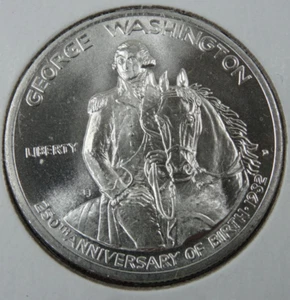 1982-D George Washington Silver Half Dollar BU US Mint Commemorative Unc Coin - Picture 1 of 4