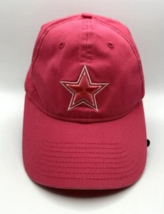 NFL DALLAS COWBOYS WOMENS PINK BASEBALL HAT CAP New Era 9Forty Adjustable Star - Picture 1 of 5