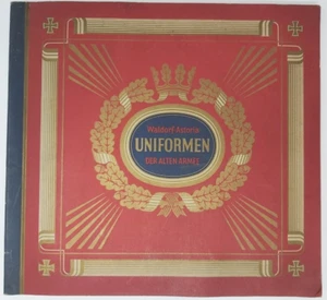Album Completo Figurine Sigarette Waldorf-Astoria Uniformi e Bandiere Anni .. - Imagen 1 de 8