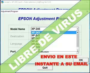 Reset Epson XP332, XP432, XP435 ✅Waste ink pad counter reset- Unlimited 1Pc⭐⭐⭐⭐⭐ - Picture 1 of 4