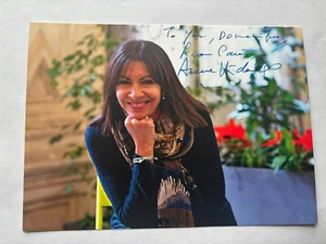 Handsignierte Autogrammkarte , ANNE HIDALGO , Bürgermeisterin Paris - Bild 1 von 1