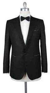 Principe d'Eleganza Black Super 160's Tuxedo - (1BA23900107) - Picture 1 of 4