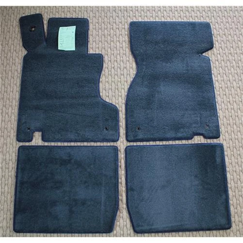 Alfombrillas azules para Plymouth Satellite 1968-1970 - 2 puertas - transmisión manual Foto 1 de 1