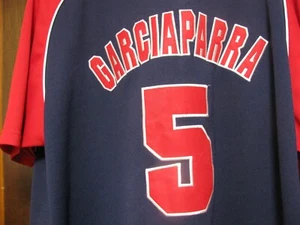 NOMAR GARCIAPARRA BOSTON RED SOX EMBROIDERED JERSEY SIZE XL TRUE FAN LOW PRICE - Picture 1 of 12