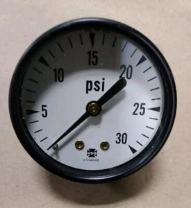 Ametek 050653 P500 Pressure Gauge 30 PSI,  2" Face 1/8" CBM F102 - Picture 1 of 3