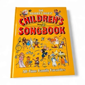 The Reader's Digest Children's Songbook 1985 Vintage Sheet Music And Lyrics - Picture 1 of 4