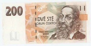 República Checa 200 Korun 1998 Pick 19.b UNC Sin circular Serie D - Imagen 1 de 2