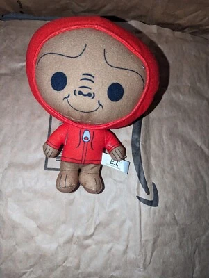 "Muñeco de peluche con capucha roja Universal Studios ET Extra Terrestrial 7""" Foto 1 de 2