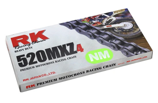 Cadena De Transmisión Kawasaki KX KXF Motocross Enduro RK MXZ4 Paso 520 Verde - Imagen 1 de 1