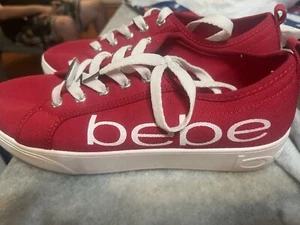 Bebe Tennis Shoes Women’s Size 10 - Picture 1 of 6
