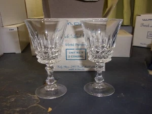 w.m. dalton french lead crystal 24% lead no.4 verite pattern eb386/77 FREE SHIPP - Picture 1 of 12