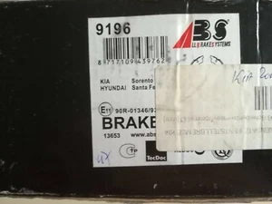 BREMSBACKENSATZ FESTSTELLBREMSE HINTERACHSE FÜR KIA  SORENTO I 2006 4WD - Bild 1 von 3