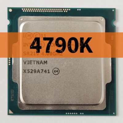 Intel Cores i7-4790K SR219 4.0~4.4 GHz 4 Cores LGA1150 88W CPU Processor - Image 1 of 3