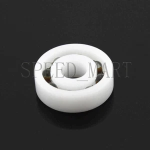 1 pcs Plastic Bearing POM 6000 Glass Balls 10x26x8 Ball Bearings - Picture 1 of 4