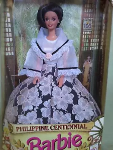 MATTEL~1998 ~ PHILIPPINE CENTENNIAL BARBIE DOLL ! - Picture 1 of 7