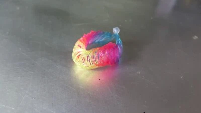 Regenbogen Armband Pride Rainbow bracelett neon Tattoo Choker Schwarzlicht UV - Bild 1 von 4