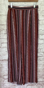 Band of Gypsies Wide Leg Pull On Pant BOHO Festival NEW Rayon Size MEDIUM 29x28 - Picture 1 of 4