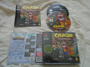 Crash Bandicoot PS1 (COMPLETE + DEMO) Sony Playstation platform BIG BOX - Picture 1 of 2