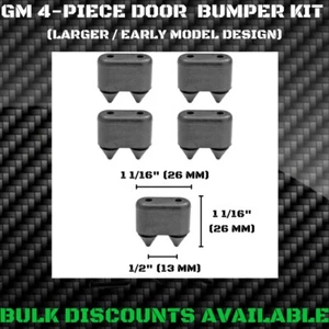 1950+ Oldsmobile Delta 88 98 Rubber Jamb Body DOOR BUMPER Cushion Bump Stop GM - Picture 1 of 2