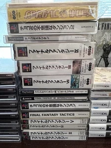 Final Fantasy PS1 Playstation 1 2 4 5 7 8 9 International Tactics Lot 9 Set - Picture 1 of 7