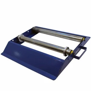 Blue Electrical Cable Reel Drum Holder and De-Reeling Dispenser Stand Roller - Picture 1 of 6