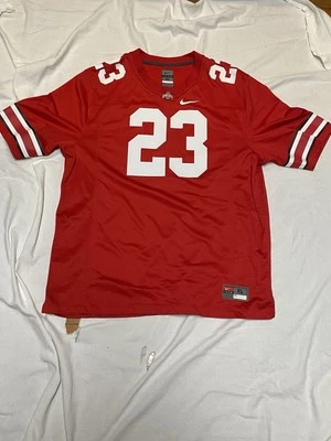 Camiseta de fútbol americano Nike Team Ohio State #23 Lebron James roja para adultos talla X-grande Foto 1 de 4