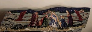 Vintage Sammlungen etc. Weihnachtskrippe Wandteppich. Tischläufer. - Bild 1 von 9