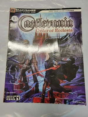 CASTLEVANIA ORDER OF ECCLESIA BRADYGAMES OFFICIAL STRATEGY GUIDE BOOK GUC - Image 1 of 4