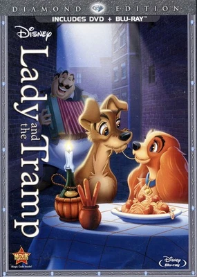 Lady and the Tramp (Blu-Ray + DVD, Disney, 2012) - Image 1 of 2