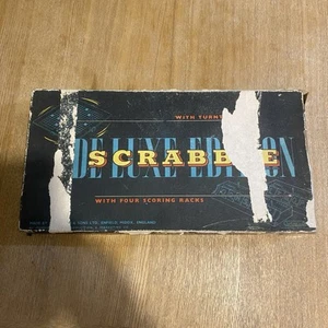 Spears Vintage 1950's Scrabble Board Game De Luxe Edition with Turntable - Picture 1 of 15
