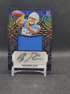 340@ 2024 Panini Obsidian - Rookie Jumbo Jersey Auto Brenden Rice #RJJ-BRE /299 - Bild 1 von 2