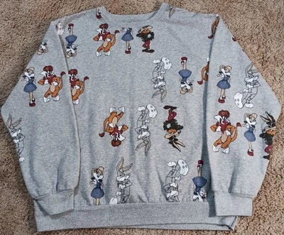 Looney Tunes Wizard Of Oz WB 100th Anniversary Sweatshirt Women's XL (15-17) - Image 1 of 4